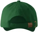 5-delna bombažna kapa, steklenica zelena