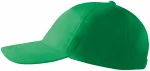 5-delna bombažna kapa, travnato zelena