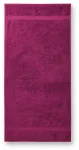 Bombažna težka brisača, 70x140cm, fuchsia red