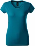Ekskluzivna ženska majica, petrol blue