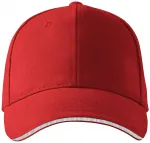 Kontrastna kapa, rdeča