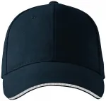 Kontrastna kapa, temno modra