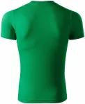 Lahka majica s kratkimi rokavi, travnato zelena