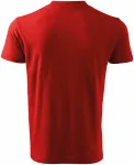 Majica s kratkimi rokavi, srednje teže, rdeča