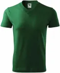 Majica s kratkimi rokavi, srednje teže, steklenica zelena