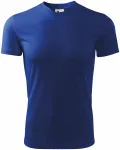 Majica z asimetričnim izrezom, kraljevsko modra