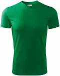 Majica z asimetričnim izrezom, travnato zelena