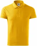 Moška elegantna polo majica, rumena