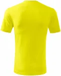 Moška klasična majica, limonino rumena
