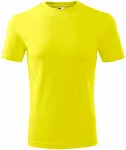 Moška klasična majica, limonino rumena