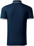 Moška kontra majica polo, temno modra