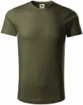 Moška majica iz organskega bombaža, military