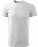 Moška majica s kratkimi rokavi iz bombaža GRS, bela