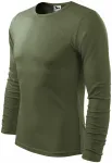 Moška majica z dolgimi rokavi, khaki Moška majica z dolgimi rokavi, khaki
