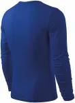 Moška majica z dolgimi rokavi, kraljevsko modra