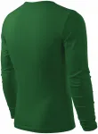 Moška majica z dolgimi rokavi, steklenica zelena