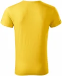 Moška majica z zavihanimi rokavi, rumeni marmor