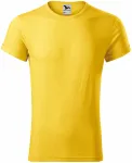 Moška majica z zavihanimi rokavi, rumeni marmor