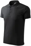 Moška ohlapna polo majica, ebony siva