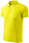 Moška ohlapna polo majica, limonino rumena Moška ohlapna polo majica, limonino rumena