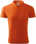Moška ohlapna polo majica, oranžna