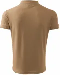 Moška ohlapna polo majica, peščena