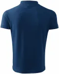 Moška ohlapna polo majica, polnočna modra