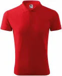 Moška ohlapna polo majica, rdeča
