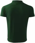 Moška ohlapna polo majica, steklenica zelena