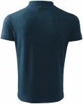 Moška ohlapna polo majica, temno modra