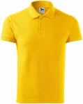 Moška polo majica v težki kategoriji, rumena