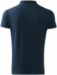 Moška polo majica v težki kategoriji, temno modra