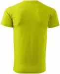 Moška preprosta majica, apno zelena