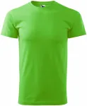 Moška preprosta majica, jabolčno zelena