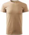 Moška preprosta majica, peščena