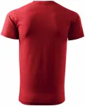Moška preprosta majica, rdeča