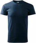 Moška preprosta majica, temno modra