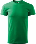 Moška preprosta majica, travnato zelena
