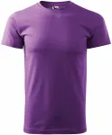 Moška preprosta majica, vijolična