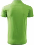 Moška preprosta polo majica, grahova zelena