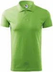 Moška preprosta polo majica, grahova zelena