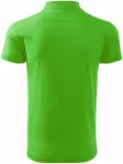 Moška preprosta polo majica, jabolčno zelena