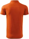 Moška preprosta polo majica, oranžna