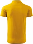 Moška preprosta polo majica, rumena