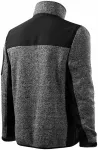 Moška prosta jakna, knit gray
