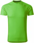 Moška športna majica, jabolčno zelena