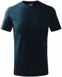 Otroška klasična majica, temno modra