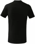 Otroška preprosta majica, črna