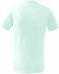 Otroška preprosta majica, ledeno zelena