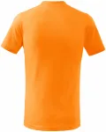Otroška preprosta majica, mandarina